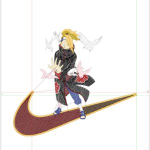 Anime Embroidery Design