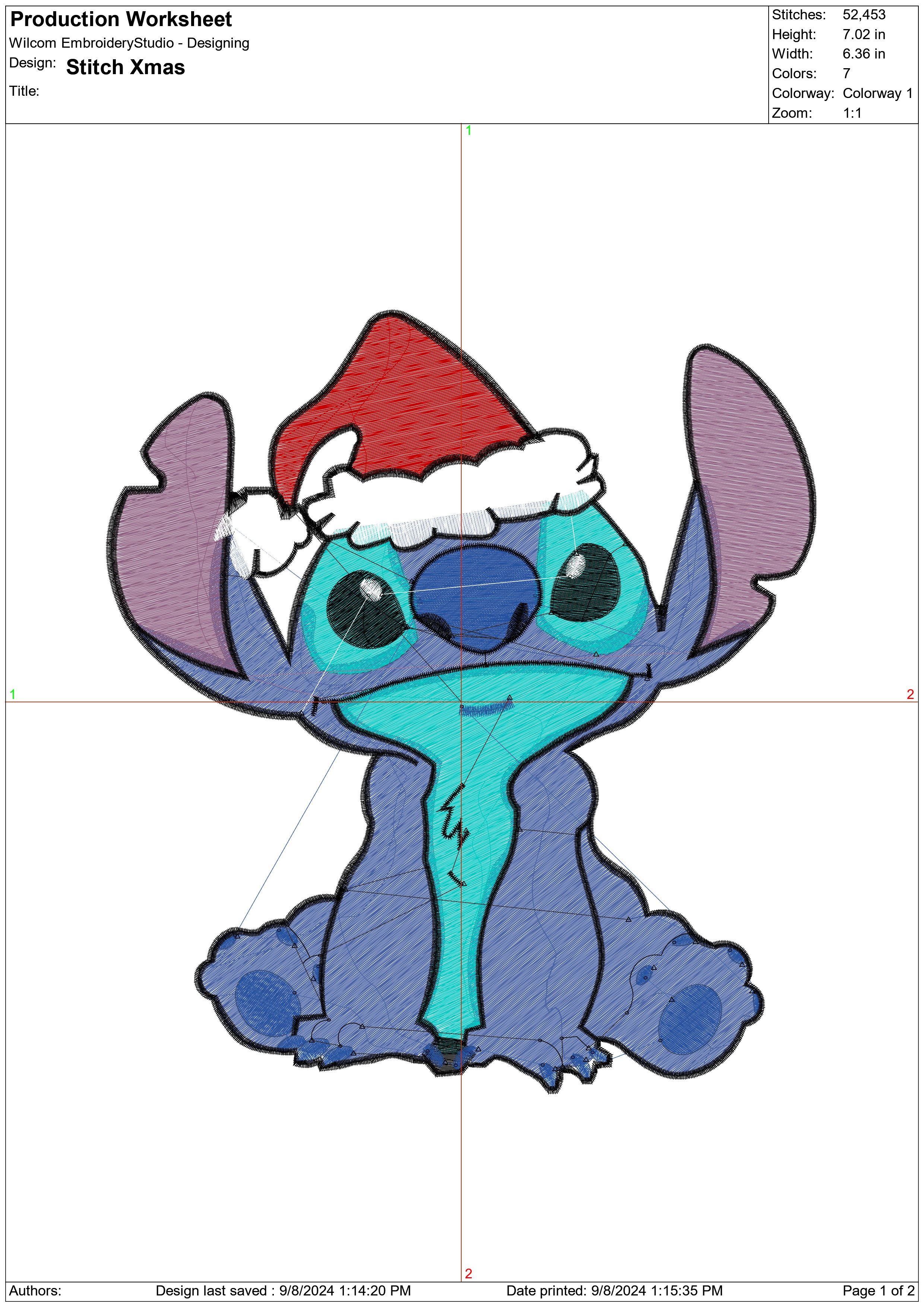 Xmas Embroidery design