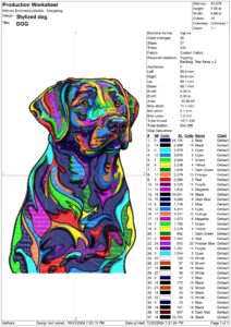 dog embroidery designs