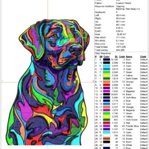 dog embroidery designs