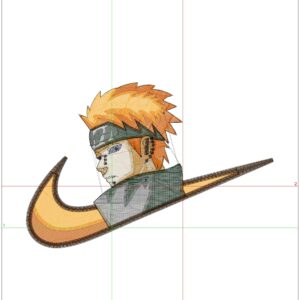 Anime embroidery design