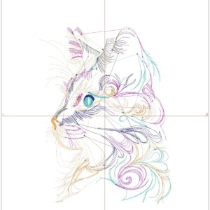 Cat embroidery designs