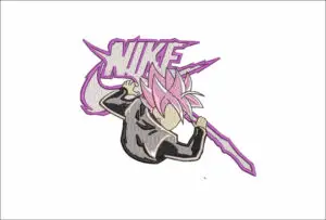 Anime embroidery design