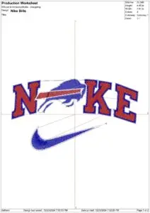 NFL Embroidery Design