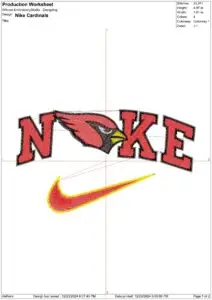 NFL Embroidery Design