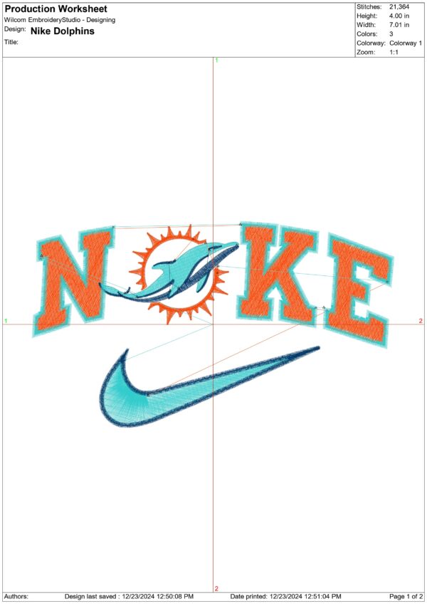 NFL Embroidery Design