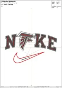 NFL Embroidery Design