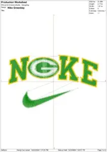 NFL Embroidery Design