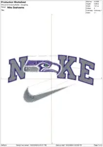 NFL Embroidery Design