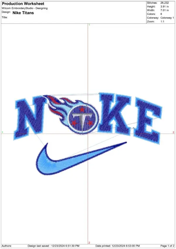 NFL Embroidery Design