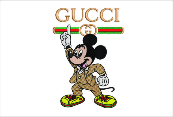 Gucci Embroidery Design