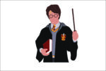 Harry Potter embroidery