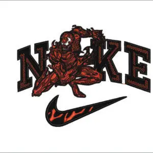 Nike embroidery design