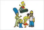 Simpsons Embroidery Designs