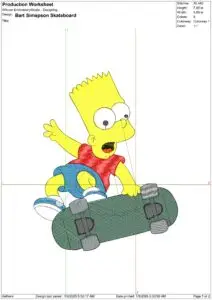 Simpsons Embroidery Designs