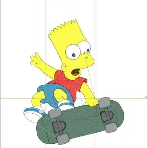 Simpsons Embroidery Designs