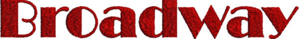 Embroidery Fonts