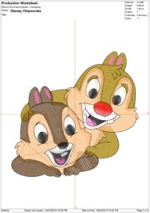 Chip n Dale Embroidery