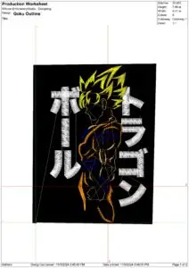 Anime Embroidery