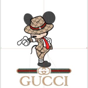 Gucci Embroidery Design