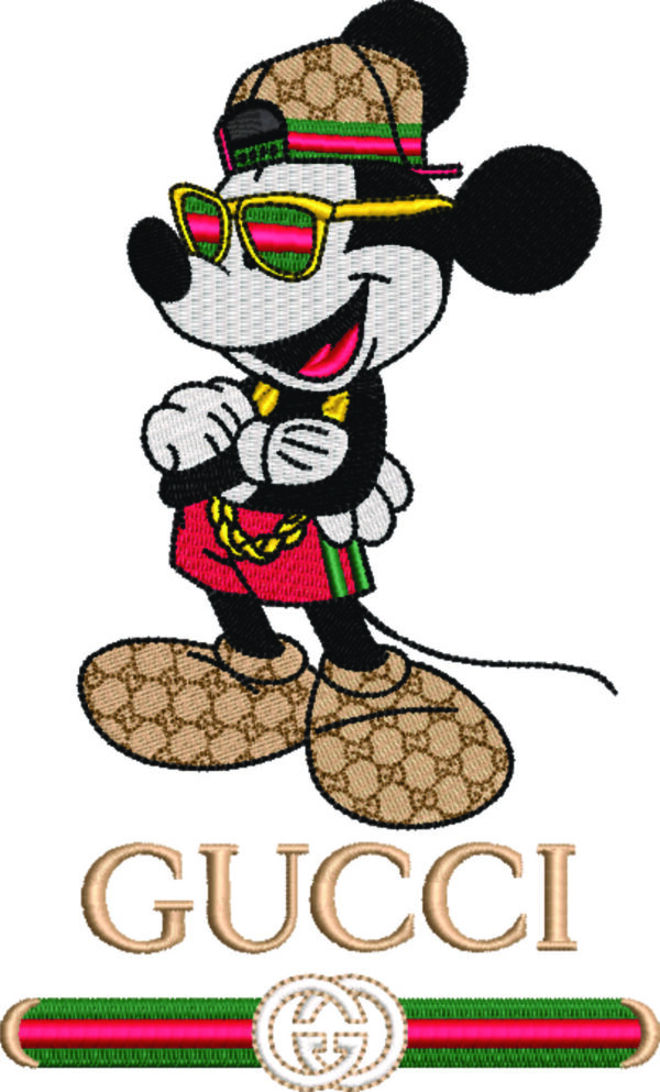 Gucci Embroidery Design