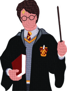 Harry Potter embroidery