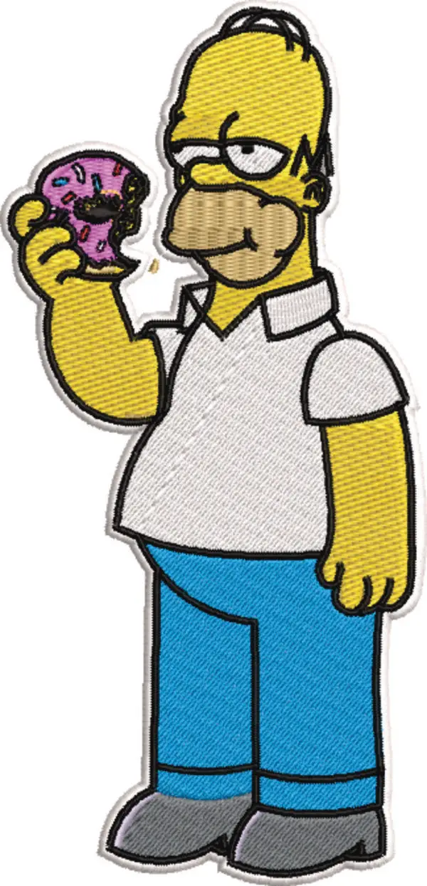 Simpsons Embroidery Designs