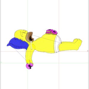 Simpsons Embroidery Designs