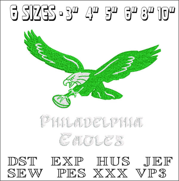 Philadelphia Eagles Embroidery