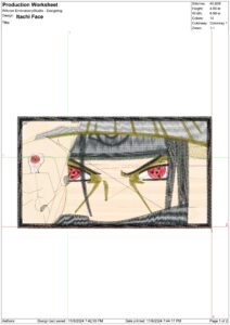 Anime Embroidery