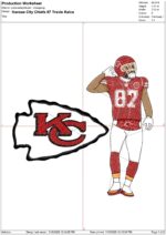 Kansas City Chiefs Embroidery