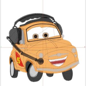 Cars Embroidery