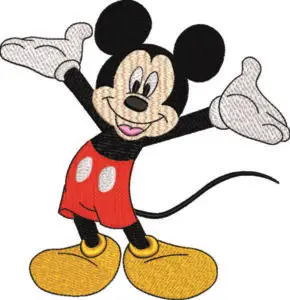 Mickey Mouse Embroidery