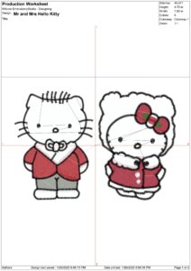 Hello Kitty Embroidery