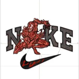 Nike embroidery design