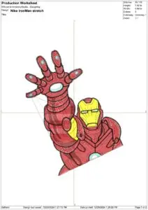 Marvel Embroidery design