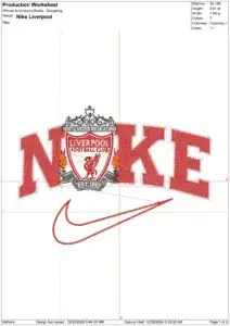 Soccer Embroidery Design