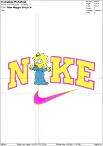 Simpsons Embroidery Designs