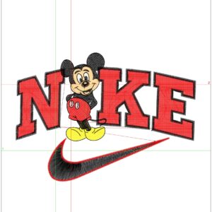 Mickey Mouse embroidery