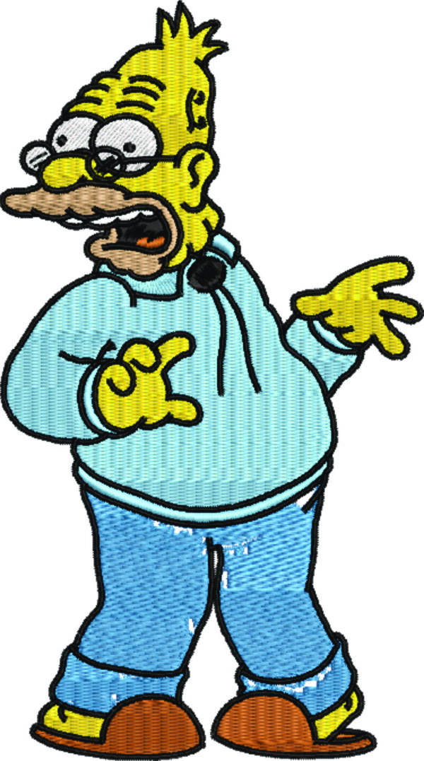 Simpsons Embroidery Designs