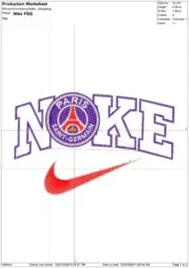 Soccer Embroidery design