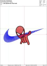 Spiderman Embroidery