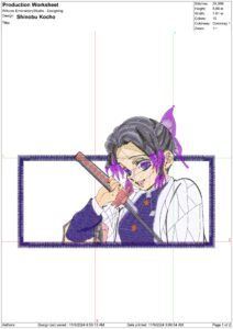 Anime Embroidery