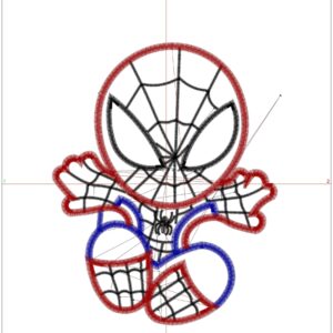 Spiderman Embroidery