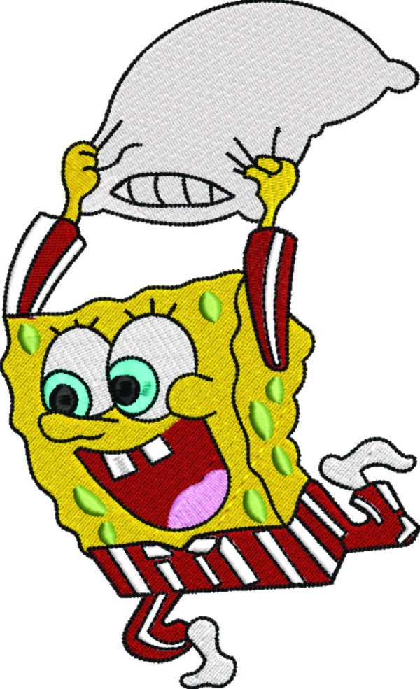 Sponge Bob Embroidery