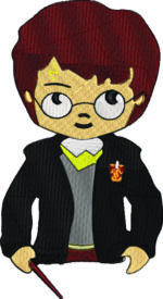 Harry Potter embroidery