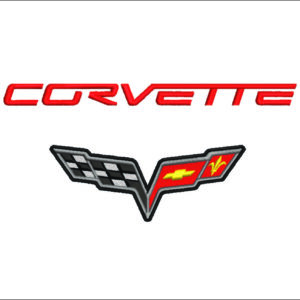 Corvette embroidery