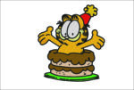 Garfield in Cake