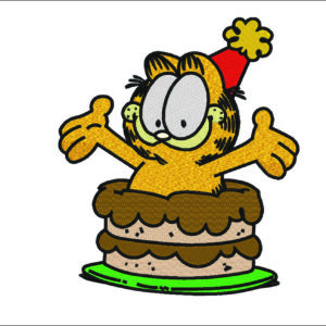 Garfield in Cake