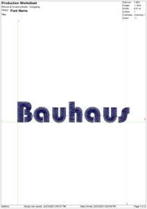 Bauhaus Font